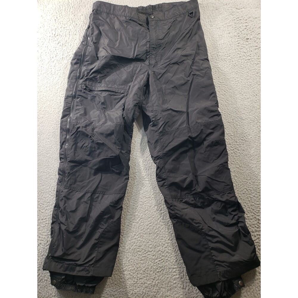 Columbia Sportswear Company Snow Pants Mens Large Black Snowboard Skiing Stretch